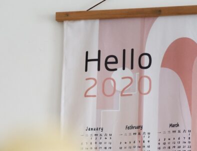 2020 hanging calendar