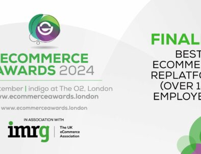 Cloudfy finalist for 2024 ecommerce Awards Best ecommerce Replatform