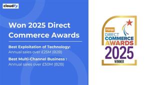 Cloudfy wins two Direct Commerce Awards for B2B ecommerce innovation
